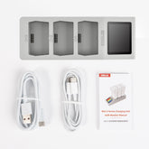 Cargador de batería STARTRC 3 en 1 con pantalla para DJI Mini 4 Pro/Mini 3/Mini 3 Pro